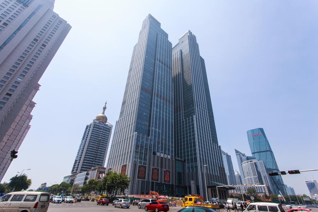 Qingdao Jinshan We+ Holiday Apartment Exterior foto