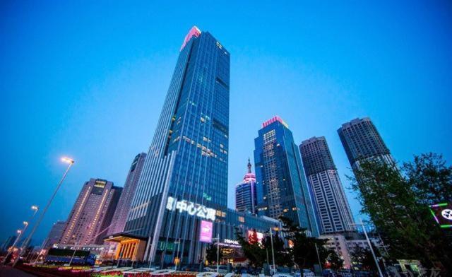 Qingdao Jinshan We+ Holiday Apartment Exterior foto